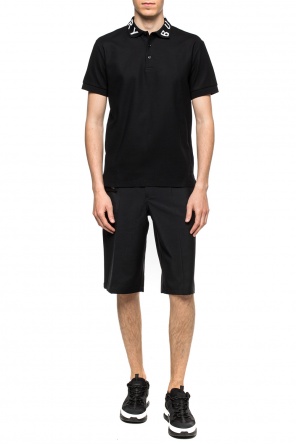 Logo-embroidered polo shirt, zdjęcie 2 Logo-embroidered polo shirt od Burberry